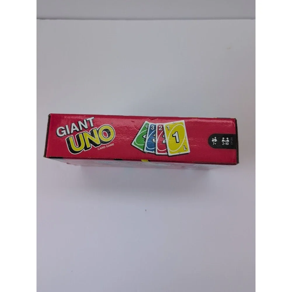 Giant Jumbo UNO Cards Game Mattel Oversized Playing Card Family Party Game